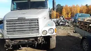 (Фрэд 1)Внешний вид перед покраской. начало разборки Freightliner century class