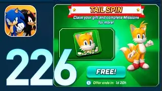 Sonic Forces: Gameplay Walkthrough Part 226 - Tail Spin Free! (iOS, Android)