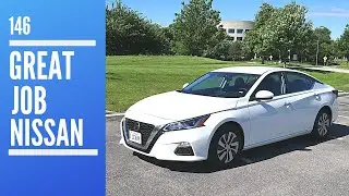2020 Nissan Altima S // full review and test drive // 100 rental cars