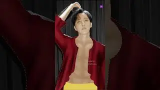 @BTS J-Hope as Luffy | One Piece x BTS Digital Fanart Speed Drawing #bts #jhope #btsarmy