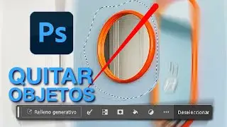 Como sacar un objeto de mi foto en Photoshop - Parche, Quitar, Clonar, Inteligencia artificial