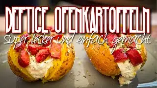 Herzhafte Ofenkartoffeln-Grillkartfoffeln  -  Super lecker und einfach gemacht #rezept #klassiker