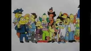The Simpsons Drawing