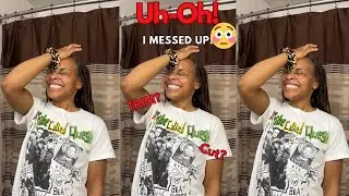 HOW TO: Trim or Cut Long Booty Length Locs 😳 | Loc Update | 7 Years Loc'd