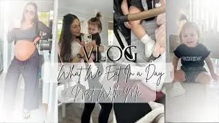 What me & my toddler eat + my growing body + Nest and Declutter With Me| VLOG
