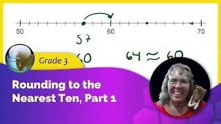 Rounding two-digit numbers to the nearest ten