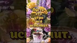 Пусть это утро всё исполнит