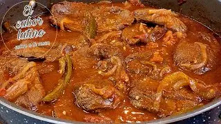 🔴Cuando Quiero Comer Algo Fácil y bien Rico Preparo El Bistec de Res Asi 🔥