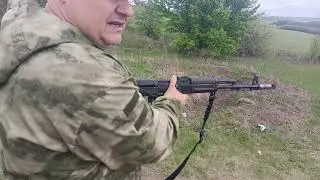 Will shooting from an AK 74 blow off a finger or not?