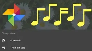 Create a Movie with your own music in Google Photos (Android)