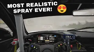 Porsche Supercup IMMERSIVE POV RACE AT IMOLA IN HEAVY RAIN CONDITIONS