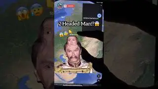 2 Headed Man Found On Google Earth😱