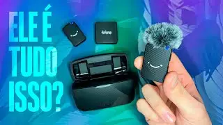 FIFINE M9 O Melhor Microfone de Lapela SEM FIO? Review SINCERO