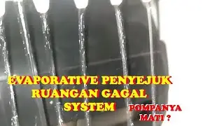 EVAPORATIVE AIR COOLER APA POMPA TIDAK FUNGSI.