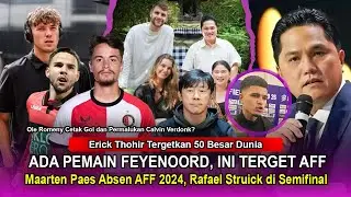 GEMPARKAN ASEAN!! Pemain Feynord DIPANGGIL, Rafael IN~Target ERICK THOHIR AFF~Maarten Paes DISIMPAN