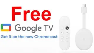 Free Google Chromecast with Google TV.  Pair your bluetooth headset to Google TV.