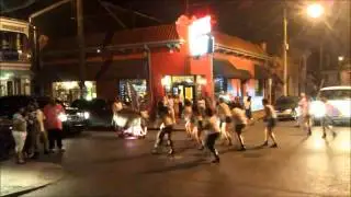 FLASH MOB on FRENCHMEN ST. (New Orleans)- www.NewOrleansUnplugged.com