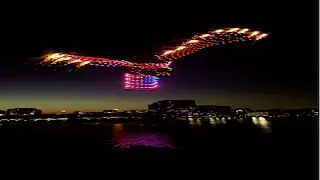 Amazing Drones Firing Show for July 4th | Fireworks on Drones | Fireworks | Firing Drones Show