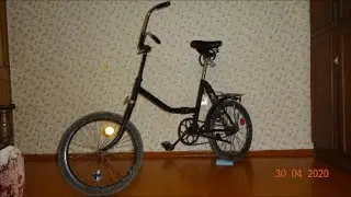 Учимся ездить на велосипеде!