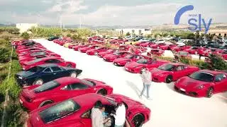Итальянская Сицилия, 100 Автомобилей Ferrari в одном месте, РБК.