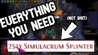 Delirium Mirror Farming Guide - Everything you need to know to farm near ENTIRE simulacrums