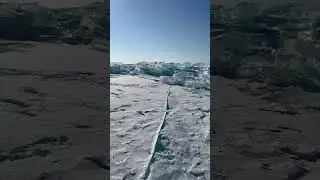 Торосы на Байкале