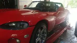 1994 Viper RT/10 Exhaust:  NO exhaust!  Open Headers