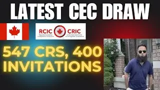 Canadian Experience Class Recent Draw | CEC DRAW IRCC Canada