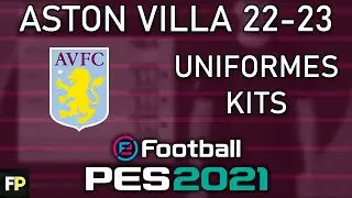 PES 2021 - Uniformes/kits Aston Villa (22-23) Xbox