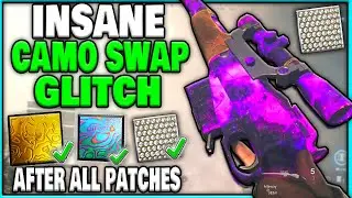 INSANE CAMO SWAP GLITCH AFTER PATCH IN WARZONE! ALL PLATFORMS CAMO SWAP GLITCH IN WARZONE!