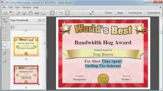 101 Funny Office Awards