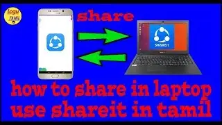 how to use shareit in laptop in tamil