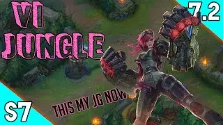 Vi jungle S7- full game w/ commentary | League of Legends