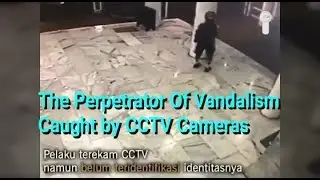 The Perpetrator of Vandalism at the Jami Al-Hikmah Cilandak Mosque were captured by CCTV