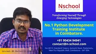 Python Programming Course In Coimbatore | Python Certification Course | Online Python Class 