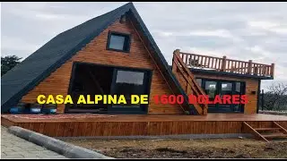 Casa alpina de 1600  DOLARES #construção #gebäude #constructionsite