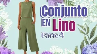 CONJUNTO DE PANTALÓN Y BLUSA DE MODA (PARTE 4)