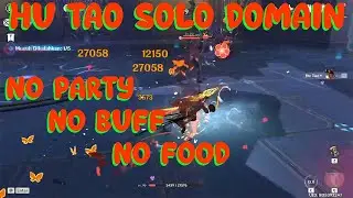 #1 Hu Tao Solo Domain | Genshin Impact