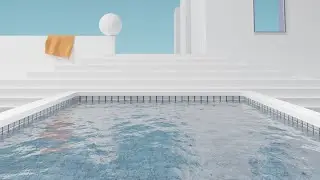 Easy Realistic Water - Procedural Texturing Blender Tutorial 2024