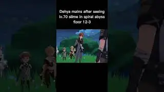How Dehya mains would react to this || Genshin Impact meme