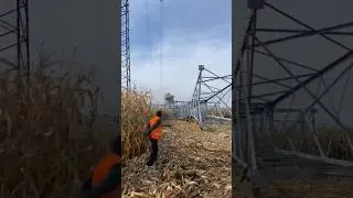 The moment a drone struck a facility in Shostka was captured on video.