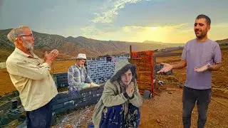 🌄 Real Nomadic Life | Arash & Fatemeh's New Home Takes Shape