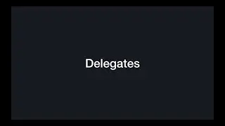 Delegates - Introdução e Implementação | Xcode Swift