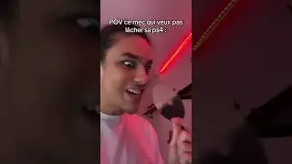this friend who doesn't want to let go of his ps4 😂 