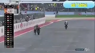 Zarco Finis with Dead engine • MotoGP Misano • 2017 • Respect • Amazing •