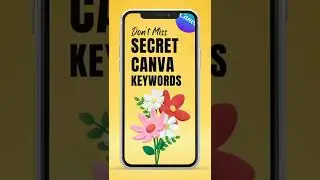 FREE: Canva Secret keywords | Canva Hidden Elements🌟