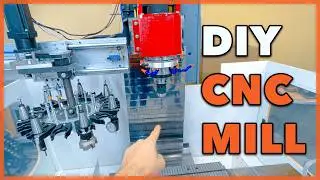 Homemade CNC Machine! (6 months of work in 8 minutes)