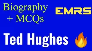 MCQs And Biography of Ted Hughes ✍️🔥