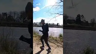 Laufen am Nordostsee Kanal! Part 2 #shorts
