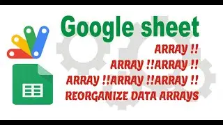 Array!! Array!! Array!!  -  Tips and Tricks - Array Data  Reorganizations